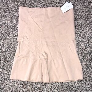 Auden Plus Size High Waist Shapewear Shorts Tan Size 2X | NWT